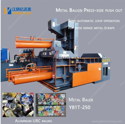 Scrap metal baler machine: an efficient tool for the metal recycling industry