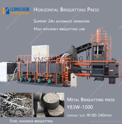 Essential Green Equipment for the Manufacturing Industry—Scrap Metal Chips Briquetting Machine